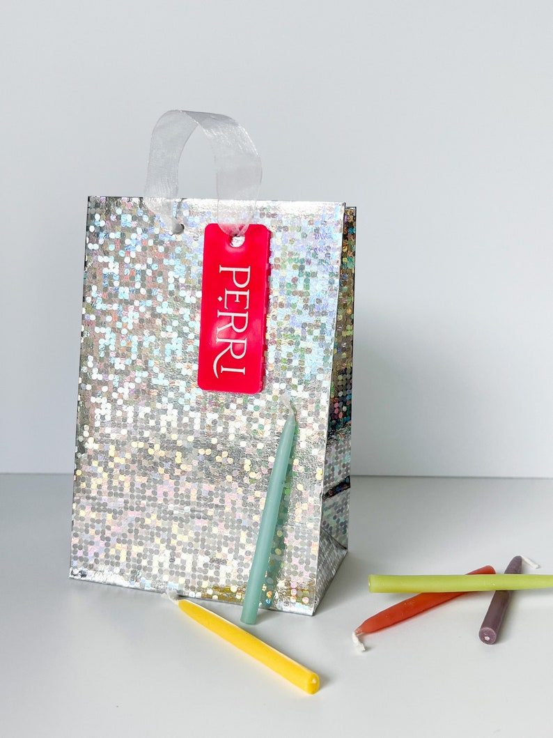 Personalized Name Tag Party Favor Bag Tag Set of 10 Etsy