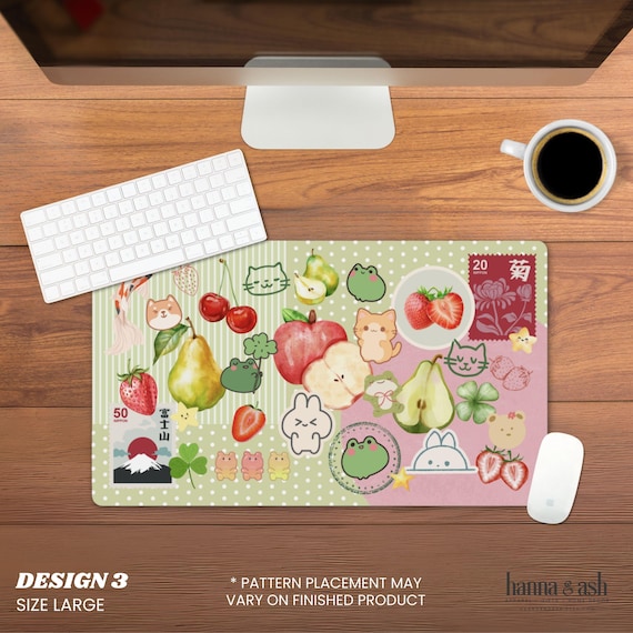 Juminocore, Heisei Retro, Deskmat, Cutecore, Mouse Pad, Kawaii Desk Mat, Desk Pad, Large Mouse Pad, Cubicle Decor, Gift For College Student