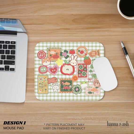 Juminocore, Heisei Retro, Mouse Pad, Deskmat, Cutecore, Kawaii Desk Mat, Desk Pad, Large Mouse Pad, Cubicle Decor, Gift For College Student