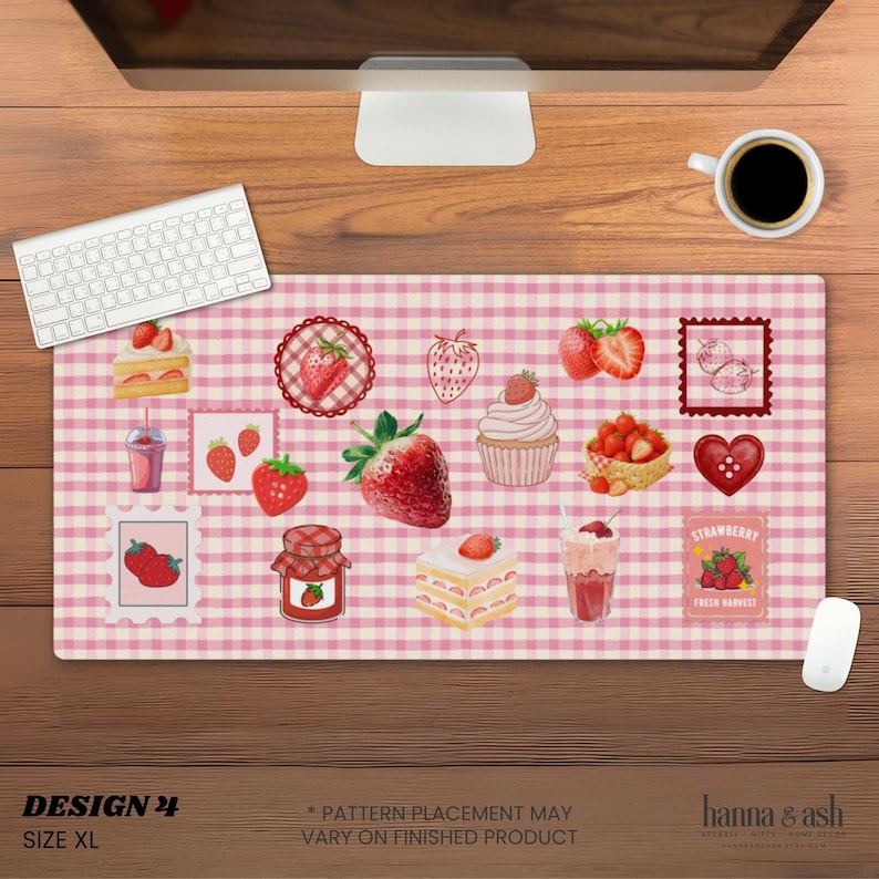 Juminocore, Heisei Retro, Mouse Pad, Deskmat, Cutecore, Kawaii Desk Mat, Desk Pad, Large Mouse Pad, Cubicle Decor, Gift For College Student image 9