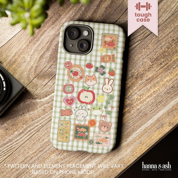 Juminocore, Anime Phone Case, Kawaii Phone Case, Heisei Retro, Cutecore, Phone Case for Teens, Tough Case for iPhone Samsung Google Pixel