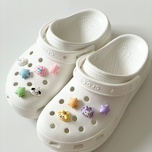Choose your own charms 11 pcs or 22 pcs Kawaii Dumplings 3D Shoe Charms Croc Custom Jibbitz y2k