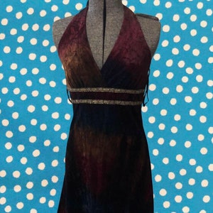 90s/Y2K Rainbow Grunge Dress - Size M