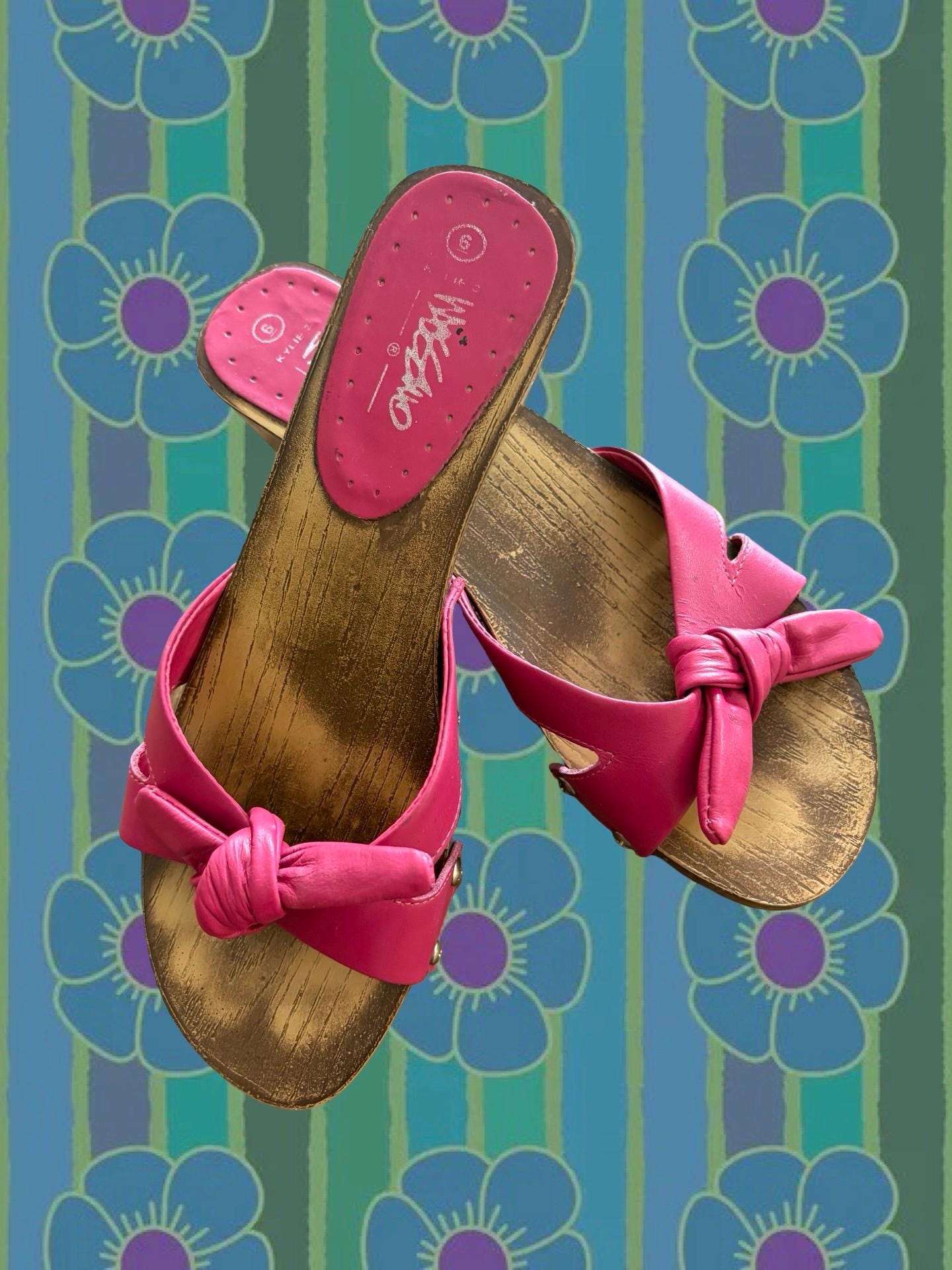 Affordable Prada Heart Sandals / 00SS PRADA Motif Mule Y2K