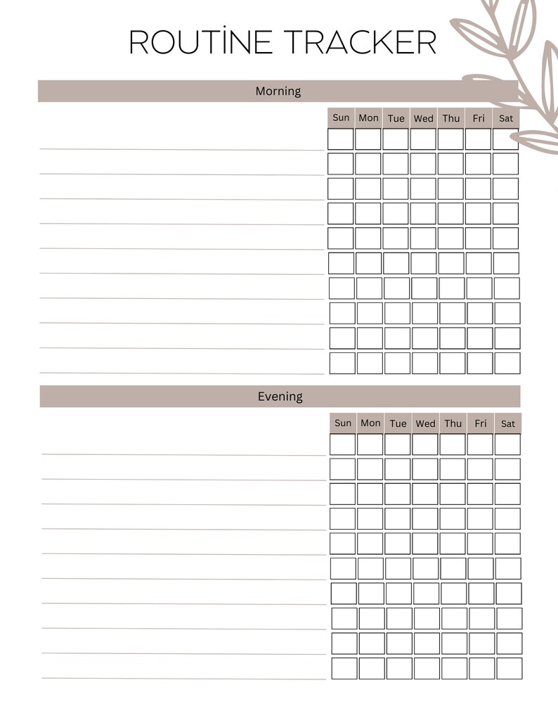 Printable Self Care Planner Bundle, Daily, Weekly, Monthly, Quarterly ...