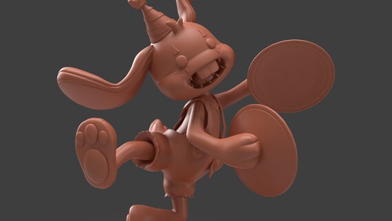 Poppy Playtime Bunzo Bunny Fan Made 3d Print Model 