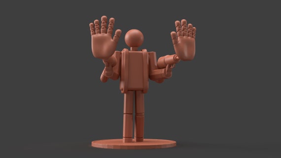 The Player Poppy Playtime 3D model 3D printable