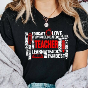 Teacher Shirt, Back To School Shirt, Teacher Gift Shirt, Cute Teacher Shirt, Teacher Life Shirt, Kind Funny Teacher, Best Teacher Gift