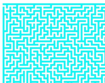 Laberinto de papel de gran formato, Laberinto de papel tamaño póster, Rompecabezas tamaño póster, Laberinto difícil, Rompecabezas difícil, asesino del tiempo