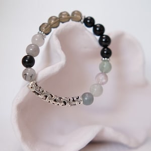 Curse and Evil Ghost Protection Bracelet Crystal for Black Magic Protection Gemstone for Curses crystal for bad Psychic Energy Protection