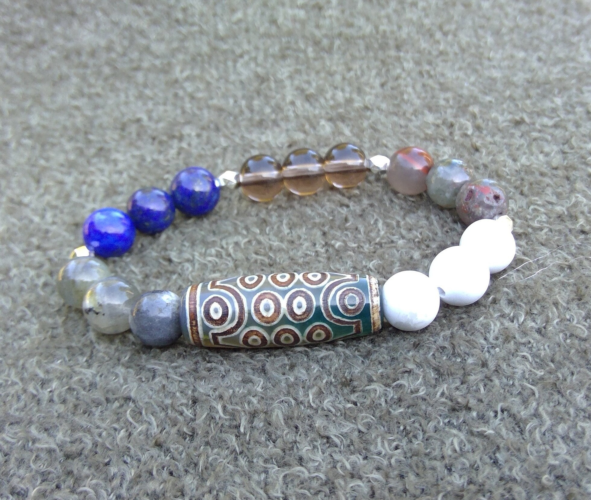 Insomnia & Bad dreams Healing Bracelet Good Sleep Crystal Deep Sleep Healing Bracelet Sleep Support Gemstone Restful sleep recovery Jewelry