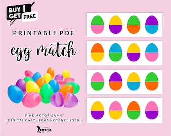 Gioco di abbinamento delle uova di Pasqua, attività di abbinamento, gioco di Pasqua, puzzle per bambini, bambini piccoli, scuola materna, attività primaverile, gioco per feste, libro interattivo
