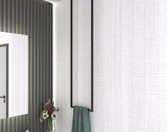 Handgemaakt handdoekrek voor aan het plafond, moderne opbergoplossing voor de badkamer.