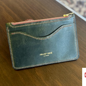 Leather Zipper Wallet Template