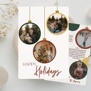 Biglietto di buone feste/Biglietto di Natale in famiglia/Biglietto di auguri di Natale/Cartolina fotografica di Natale/Cartoline di Natale/Cartolina di Natale moderna