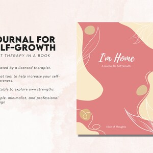 Self-Growth Journal | Self-Discovery | Self-Improvement Journal | Workbook | Mental Health | Personal Development | Printable Journal Book
