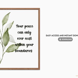 Leaf Themed Printable Digital Art | Quotes 1 Digital Art | Wall Art for Therapy & Counseling Office | Therapy Room and Office Decor