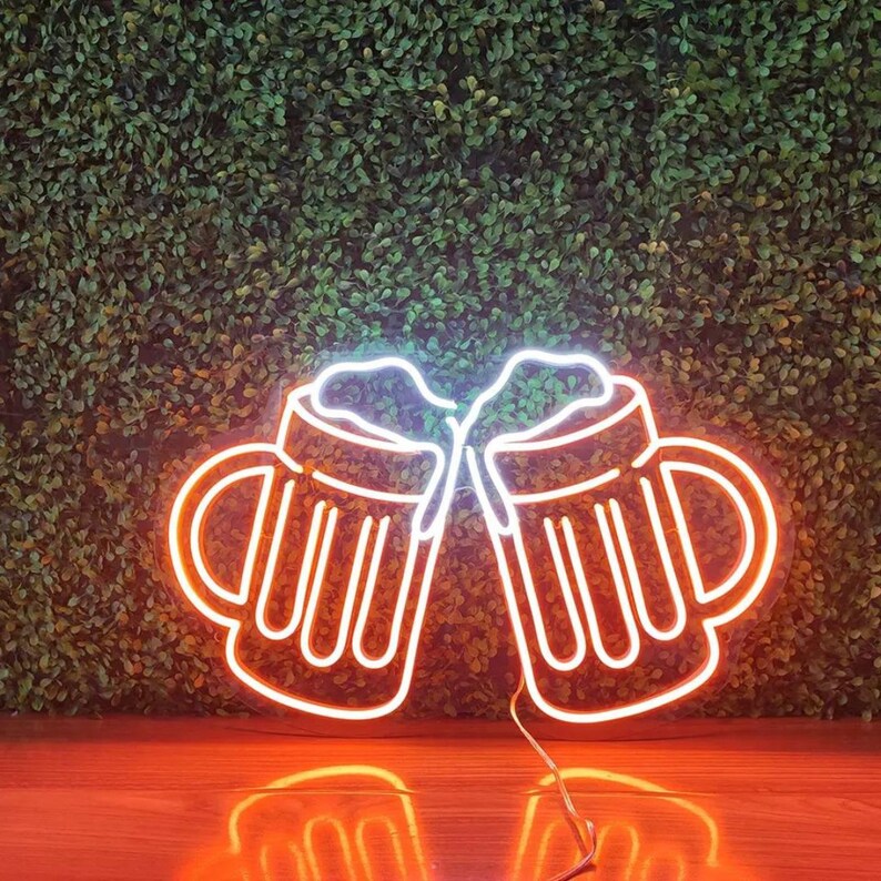 Beer Bar LED Neon Sign Neon Light Art Sign Kitchen Etsy