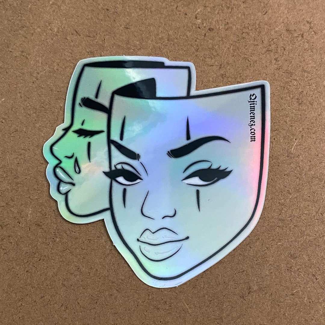 Smile Now, Cry Later Vinyl Sticker Etsy