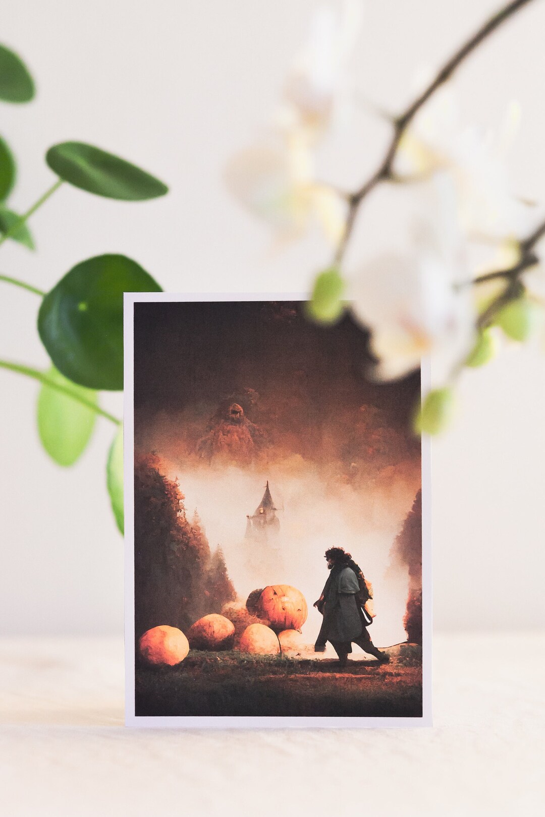 Gamekeeper of Hogwarts Hagrid Inspired Print Etsy