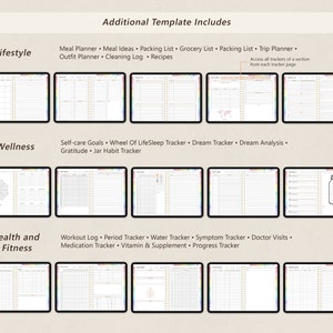 Digital Planner, GoodNotes Planner, iPad Planner, Notability Planner, Daily Weekly Monthly Digital Planner, 2024 2025 + Undated Planner