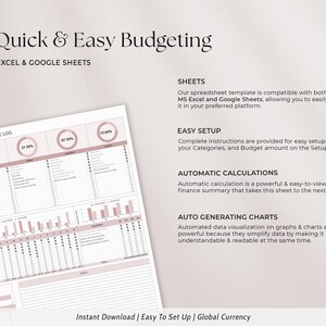 Excel Cleaning Planner and Google Sheets Template – Cleaning Tracker with Weekly Checklist, Monthly Organizer, and Yearly Chore Chart – Keep your home spotless and tasks on track with this editable digital cleaning schedule