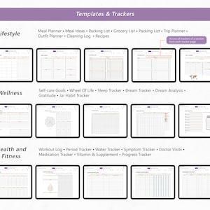 Hyperlinked OneNote Planner 2024 2025 & Undated, OneNote Digital Planner, Daily Planner, Weekly Monthly, OneNote Templates, OneNote Calendar