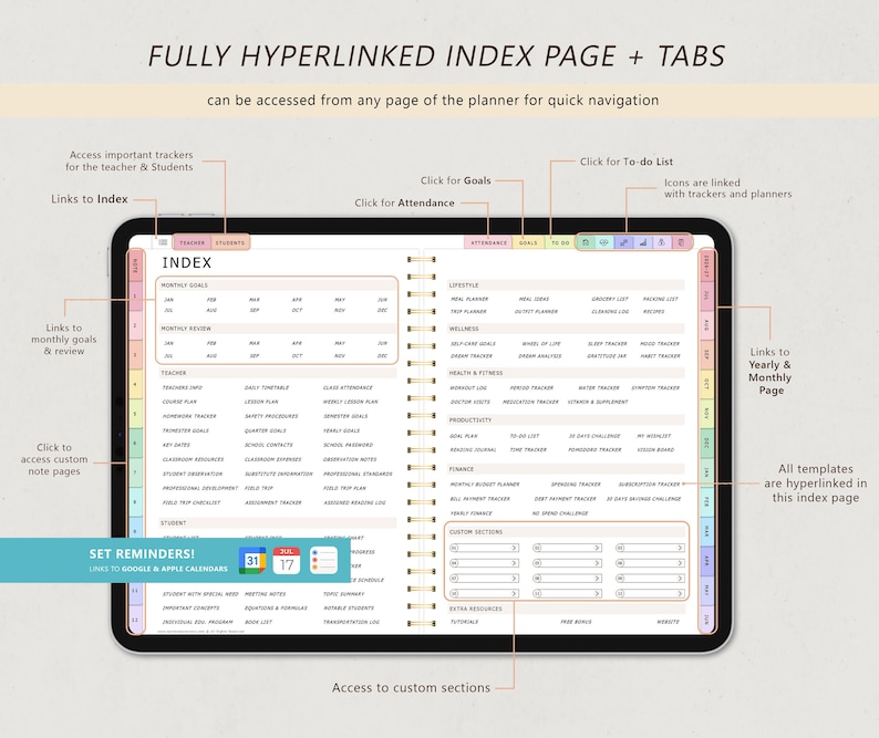 Digital Teacher Planner Midyear July 2026 to June 2027,   2026, 2027  + Undated Digital Planner GoodDigital Teacher Planner Midyear July 2026 to June 2027,   2026, 2027  + Undated Digital Planner Goodnotes Planner Notability iPad Planner Digital Teacher Planner Academic Planner, School Plannernotes Planner Notability iPad Planner Digital Teacher Planner Academic Planner, School Planner