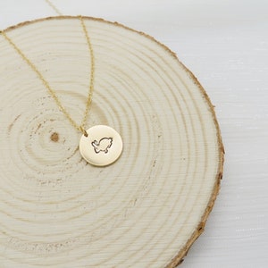 Bunny Necklace, Rabbit Necklace, Easter Bunny Necklace, Easter Gift, Easter Basket Stuffer, Gift for Daughter, Gold Personalized Necklace