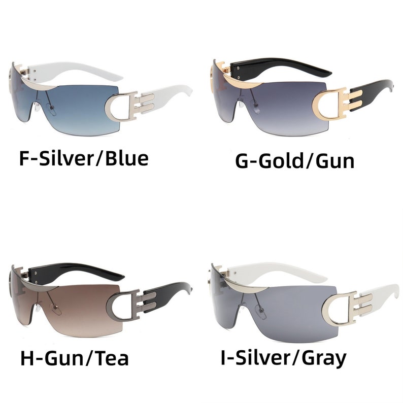 Y2K Luxury Star Sunglasses Y2K Shield Sunglasses Retro Star Etsy Canada