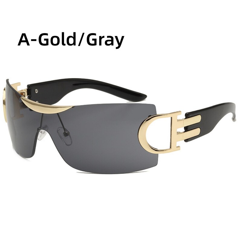 Y2K Luxury Star Sunglasses Y2K Shield Sunglasses Retro Star - Etsy Canada