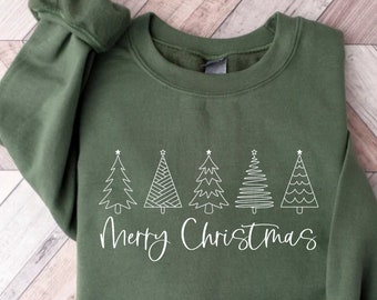 Christmas Trees Shirt, Christmas Shirts for Women, Shirts For Christmas, Cute Christmas T-shirt, Holiday Tee Christmas Tee, Christmas Tshirt