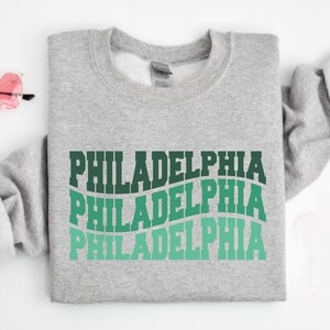 Philadelphia Sweatshirt, Philadelphia Football T-Shirt, Fan Gift, Philadelphia Football Crewneck, Gameday Shirt, Unisex Shirt, Vintage Shirt