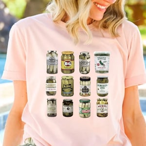 Vintage Canned Pickles Sweatshirt, Pickle shirt, Pickle Crewneck Sweatshirt, Pickle Lovers Hoodie, Pickle Crewneck Sweatshirt, Canning Shirt bild 4