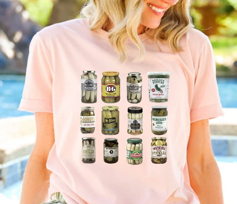 Vintage Canned Pickles Sweatshirt, Pickle shirt, Pickle Crewneck Sweatshirt, Pickle Lovers Hoodie, Pickle Crewneck Sweatshirt, Canning Shirt bild 4