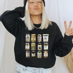 Vintage Canned Pickles Sweatshirt, Pickle shirt, Pickle Crewneck Sweatshirt, Pickle Lovers Hoodie, Pickle Crewneck Sweatshirt, Canning Shirt bild 5