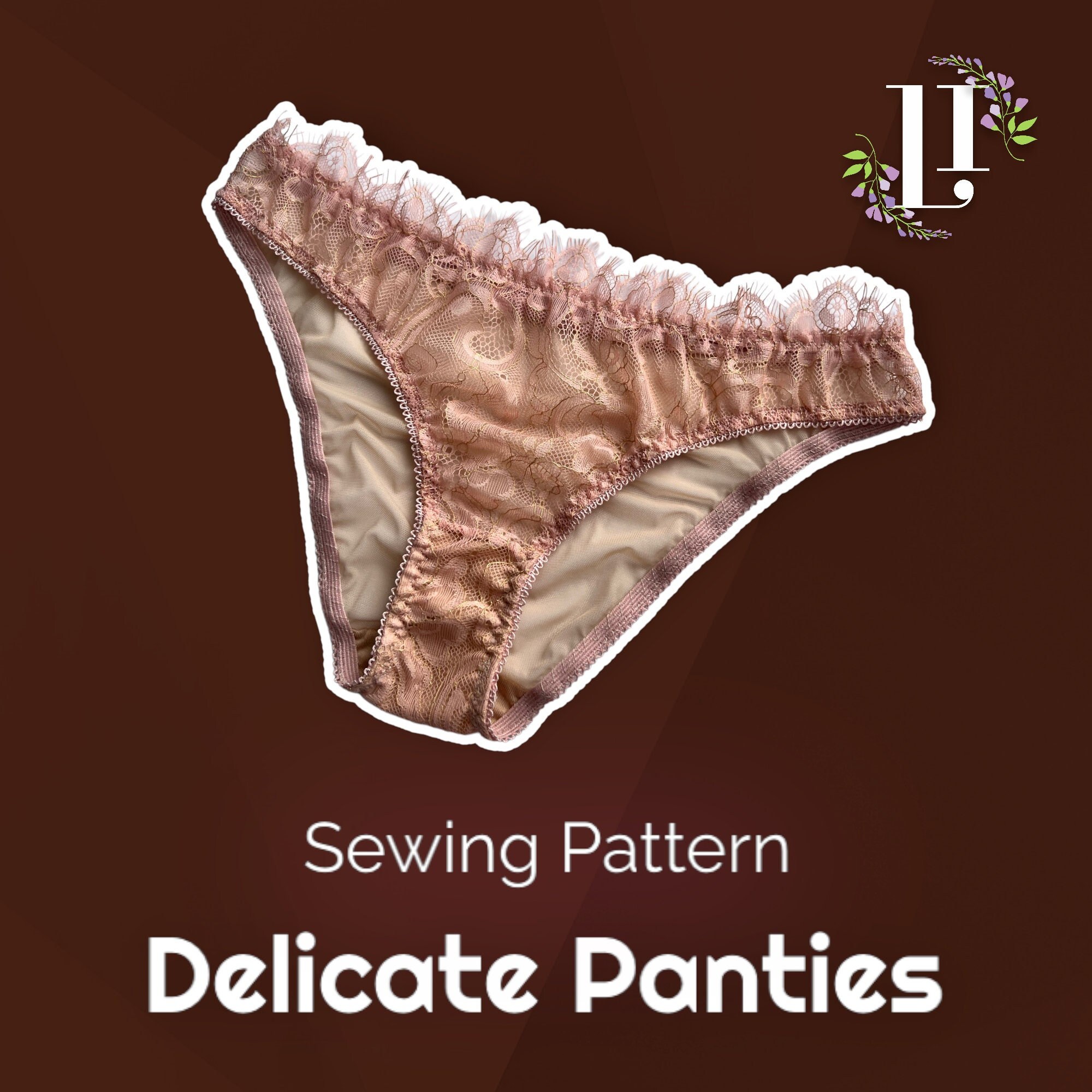 Delicate Panties Sewing Pattern Etsy