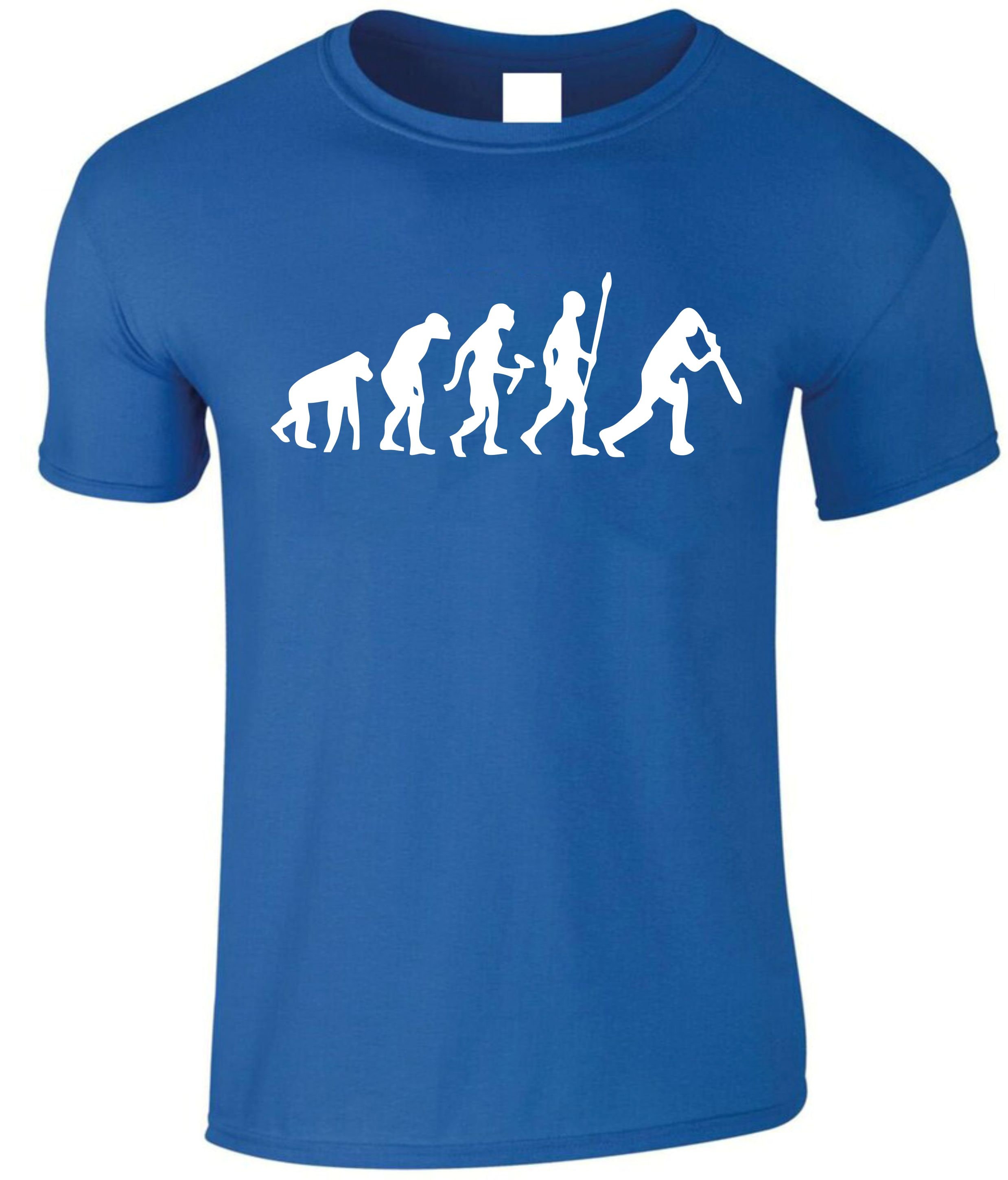 Cricket-Evolution-T-Shirt Cricket-Shirt Lustiges Cricket-Spieler-Geschenk | Cricket Geschenke | Cricket Tshirt Jungen/Herren/Frauen | Cricket Fan Tee Top