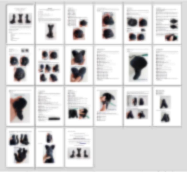 Cat Crochet Pattern Realistic Cat Etsy