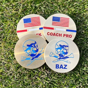 Personalised Golf Ball Markers