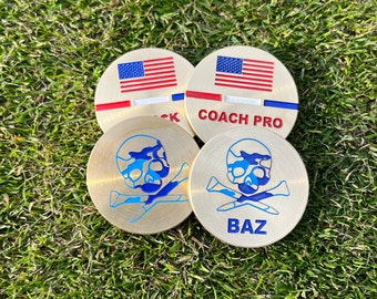 Personalised Golf Ball Markers