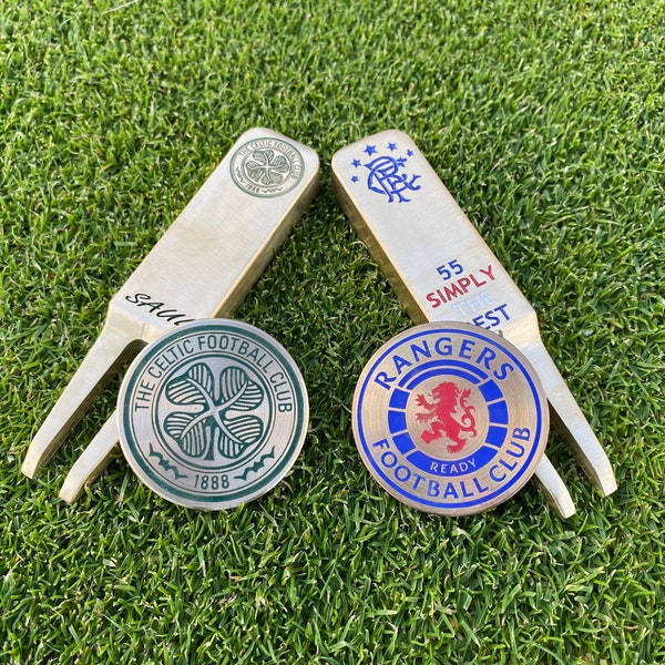 Personalised Golf Gifts Pitchmark Repairer and Ball Marker