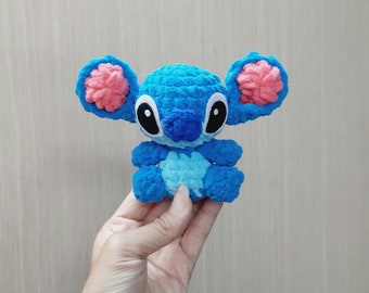 PDF File Amigurumi Mini Stitch keychain pattern, crochet Stitch Amigurumi in English (US terms)