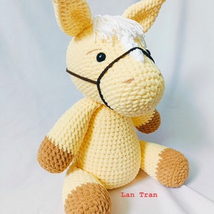 Horse crochet pattern, Horse Pattern, Horse Amigurumi Pattern - instant download PDF pattern - English only