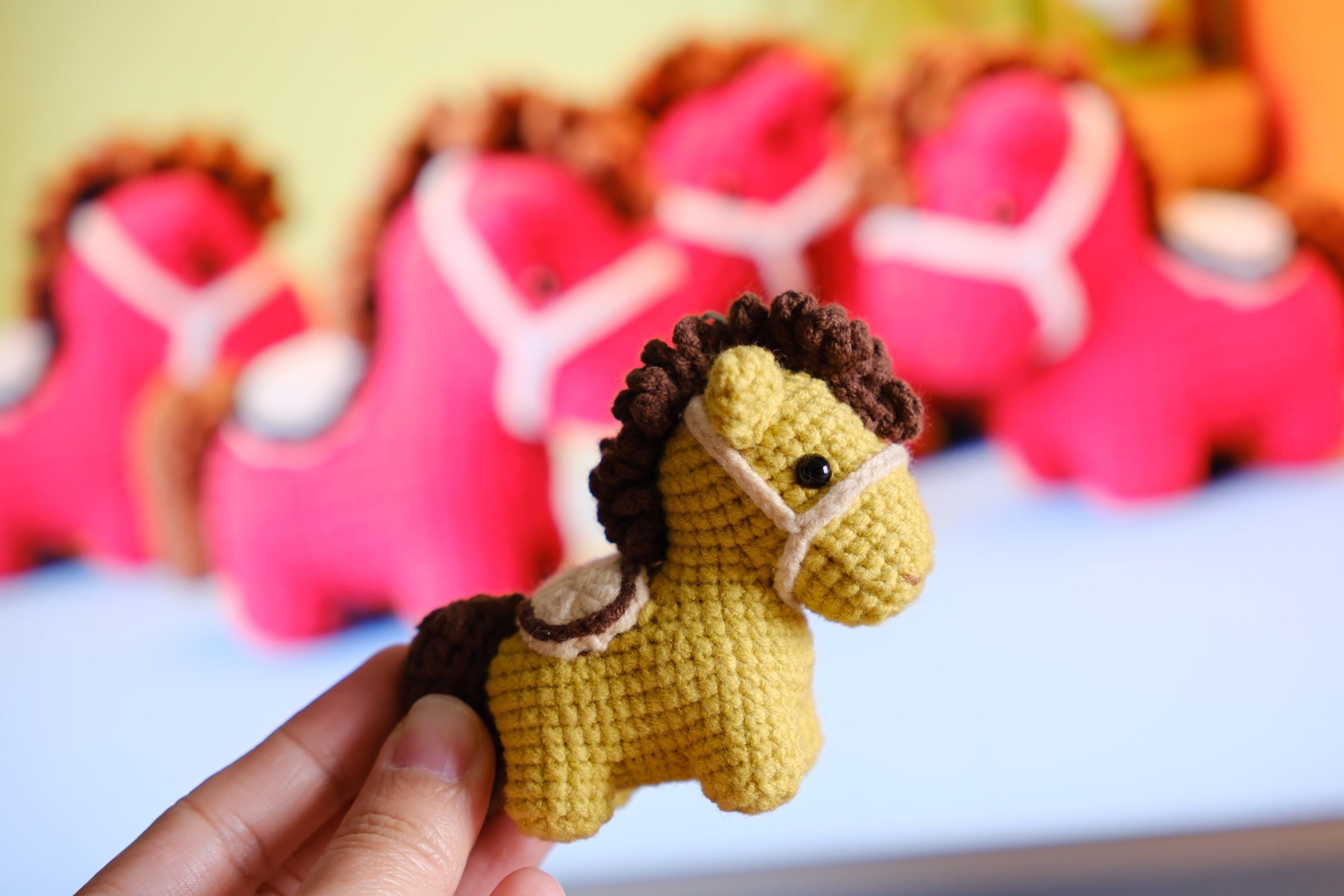 専用⭐馬のあみぐるみ ウマのあみぐるみキット販売中です🐎 / かぎ針で編む干支のあみぐるみ