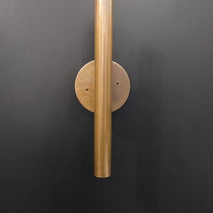 Pair of Brass Wall Sconce: Mid-Century Italian Lighting
