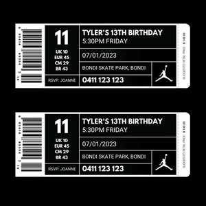 black jordan shoe box