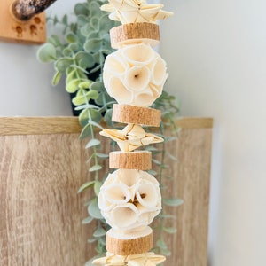 Double Sola Crepe Shredder Bird Toy