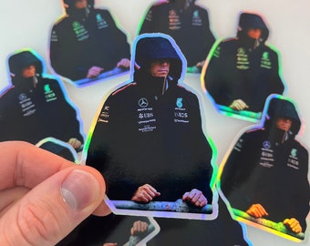 Darth Toto Sticker Toto Wolff Formula One Motorsport