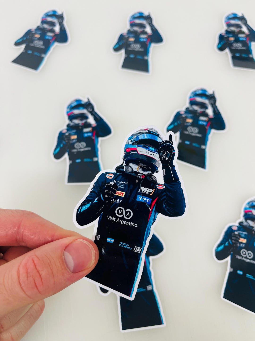 Franco Colapinto F2 2024 Williams, Formula One Sticker, Cute Stickers ...